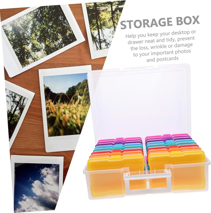 Heat resistant DOITOOL Compartment Photo Storage Box Greeting Card Organizer Plastic Storage Photo Boxes Market demand focused build General standard compliant quality Reliable durability Pop-area nearby warehouse Multi-category warehouse equip Trusted all-purpose quality Cross-location transit friendly build Home & light industrial compatible Economical varied sizing picks Tiered purchase options Scheduled warehouse deliver Cost saving design picks Dust tight seal Globally trusted quality Globally popular universal design Authorized haulage delivery Multi-use upgraded craftsmanship Market multi-use trusted quality Simple multi-feature universal build Low wear optimized build Stable domestic stock Major city pickup option Ergonomic build Classic design alternatives - Image 4