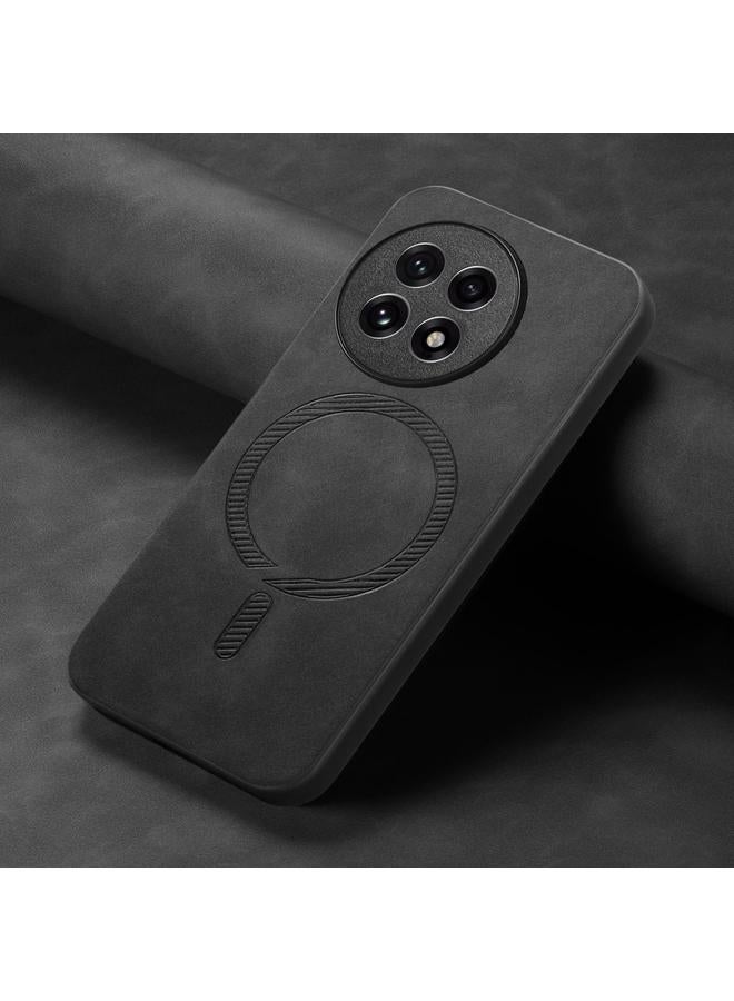 اس-توب جراب لهاتف OnePlus 13 بلون سادة ريترو ماجسيف غطاء خلفي من البولي يوريثان - Image 4