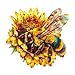 Jigfoxy Wooden Puzzles for Adults Bee Wood Puzzles Adult Unique AnimalShaped Wooden Jigsaw Puzzles Christmas Thanksgiving Gifts for Puzzle Lovers Family and Friends L134 128in250pcs - Image 2