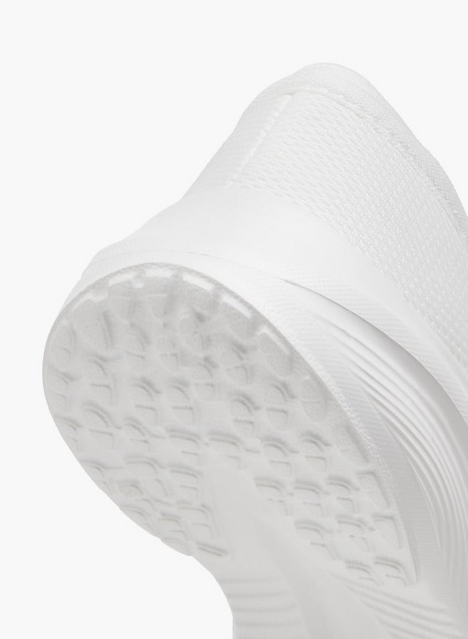 Dash Girls Textured School Shoes with Hook and Loop Closure - Image 5