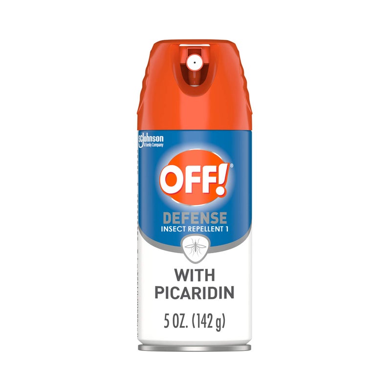 OFF! Defense Insect Repellent Aerosol with Picaridin, Bug Spray with Long Lasting Protection from Mosquitoes, 5 oz - Image 1
