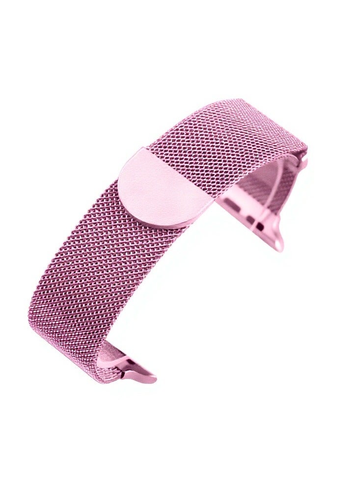 Rose pink,Milanese, watch band,Iwatch band, Apple Watch band, 42mm44mm45mm46mm49mm, compatible with all series of S11 S10 S9 S8 SE - Image 2