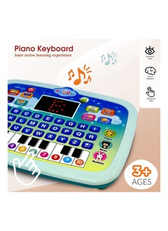 SYOSI Kid Tablet Toddler Learning Pad Interactive Educational Toy with Screen Fun Gifts Music/Piano/ABC/Numbers/Words/Spell/Animals for Kids Age 1-2-3-4 Year Old Toddler Tablet Interactive Educational Toy  - Image 4