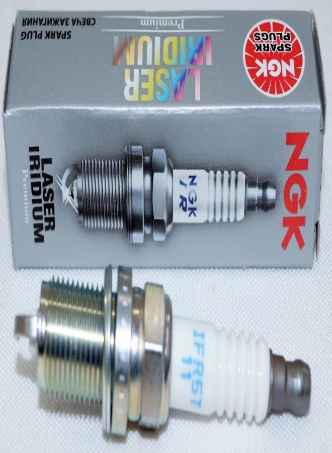 ان جي كي شمعات إشعال NGK رقم 4996 - ليزر إيريديوم - IFR5T11-4 قطع * جديدة * - Image 2