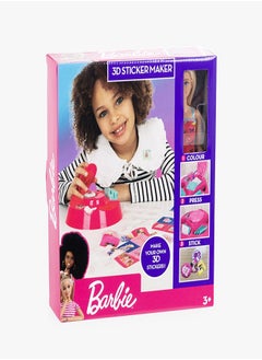 Barbie Barbie 3D Sticker Maker Including Barbie Doll - BRB-4930-FK-FO  - Image 1