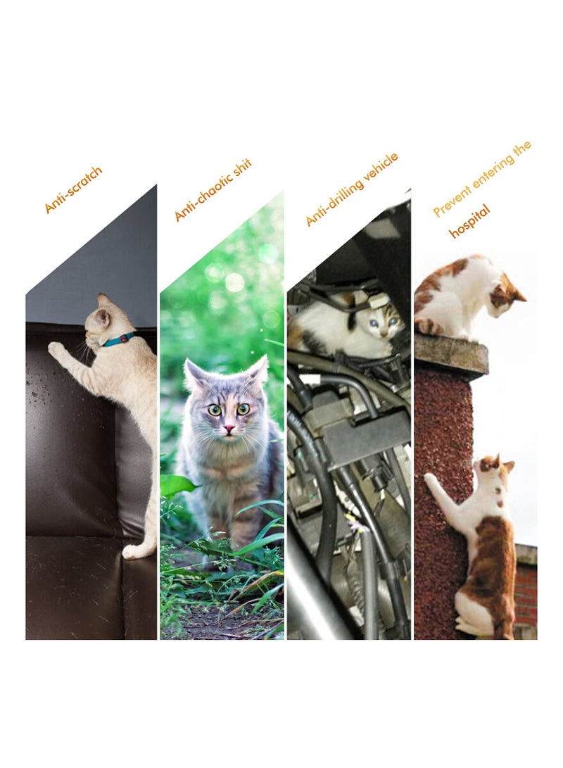 Zikra Cat Deterrent Mat Spike Garden Protector Anti-Cat Strips Dig Stopper Mat Cat Repellent Spikes Garden Fence Guard With 8 Metal U Pegs For Outdoor Garden Farm Fenceblack( 2 X 0.28 M) - Image 4