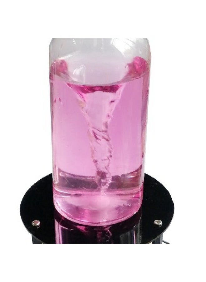 Generic - Simulated Tornado Science Experiment Steam Popular Science Training Magnetic Stirrer Electric Water Vortex Demonstrator-Specifications:Electric Tornado (plus Screwdriver) - Image 1