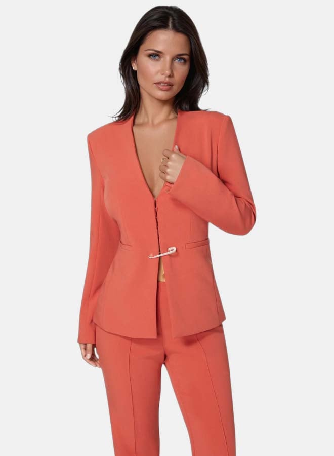 bebe Tailored Fitted Blazer - Image 1
