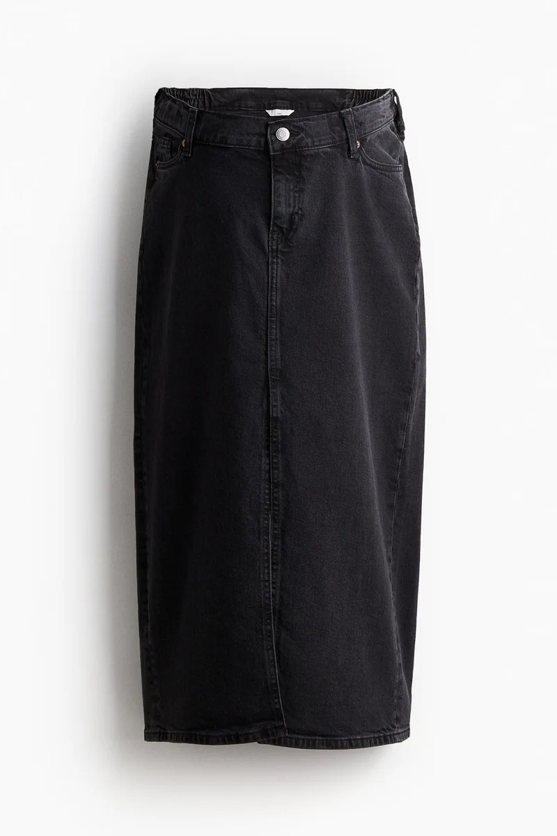 H&M Mama Before & After Denim Skirt