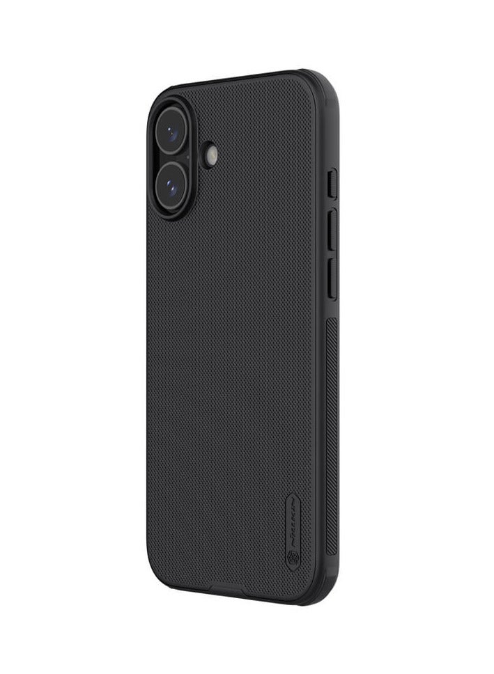 Nillkin Nillkin Super Frosted Shield Pro cover case Compatible with MagSafe for iphone 16 - Black  - Image 1