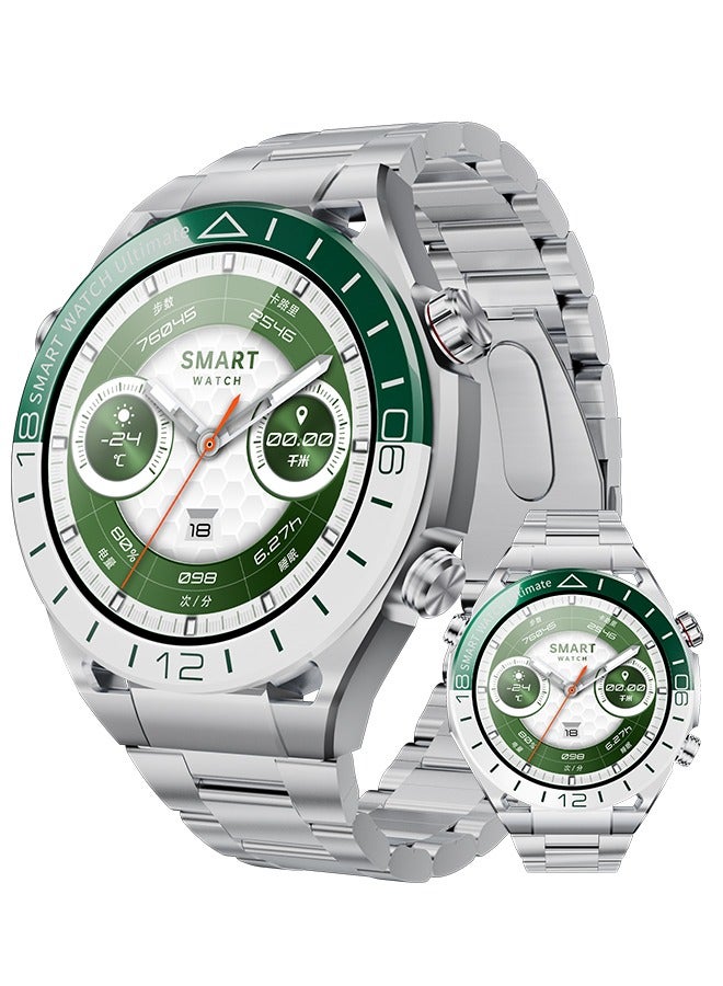 RollsTimi  Men's Smart BLUETOOTH Watch, 1.53 Inch Full Fit High-Definition Screen, IP67 Waterproof, Magnetic Wireless Fast Charging, Multiple Sports Modes, Sleep Monitoring, Bluetooth 3.0 Chip, RT SK41 - Image 1