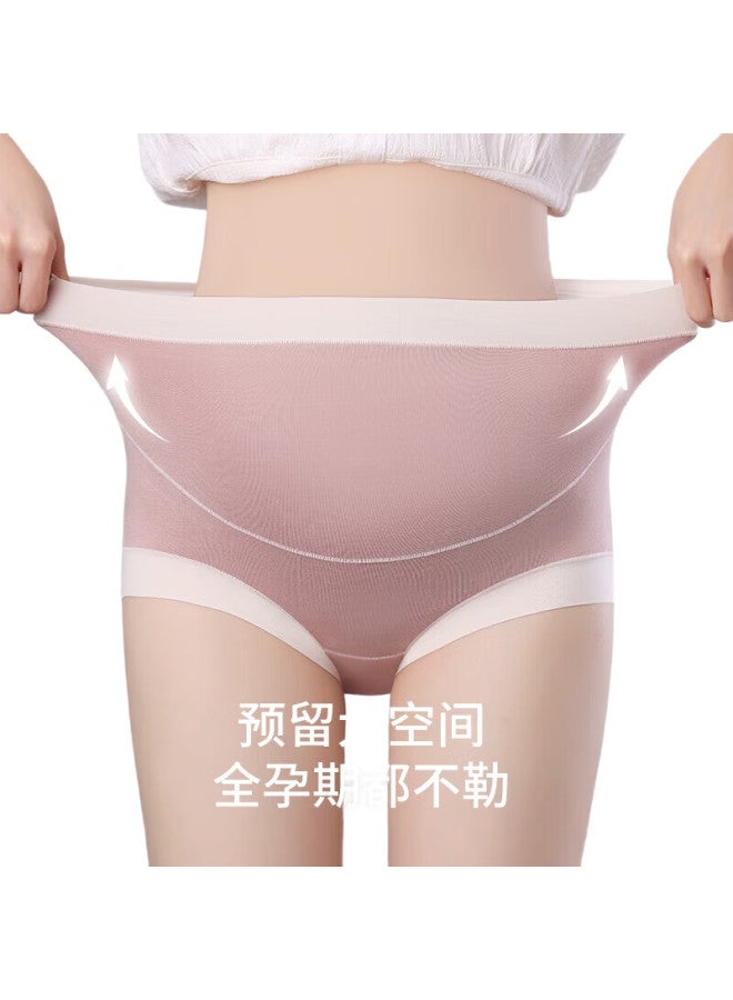 Madallo Maternity Underwear, Pure Cotton, Antibacterial Crotch, High-Waist, Belly Support, For Early, Mid, And Late Pregnancy, Postpartum, Specialized Triangle Briefs - Image 1