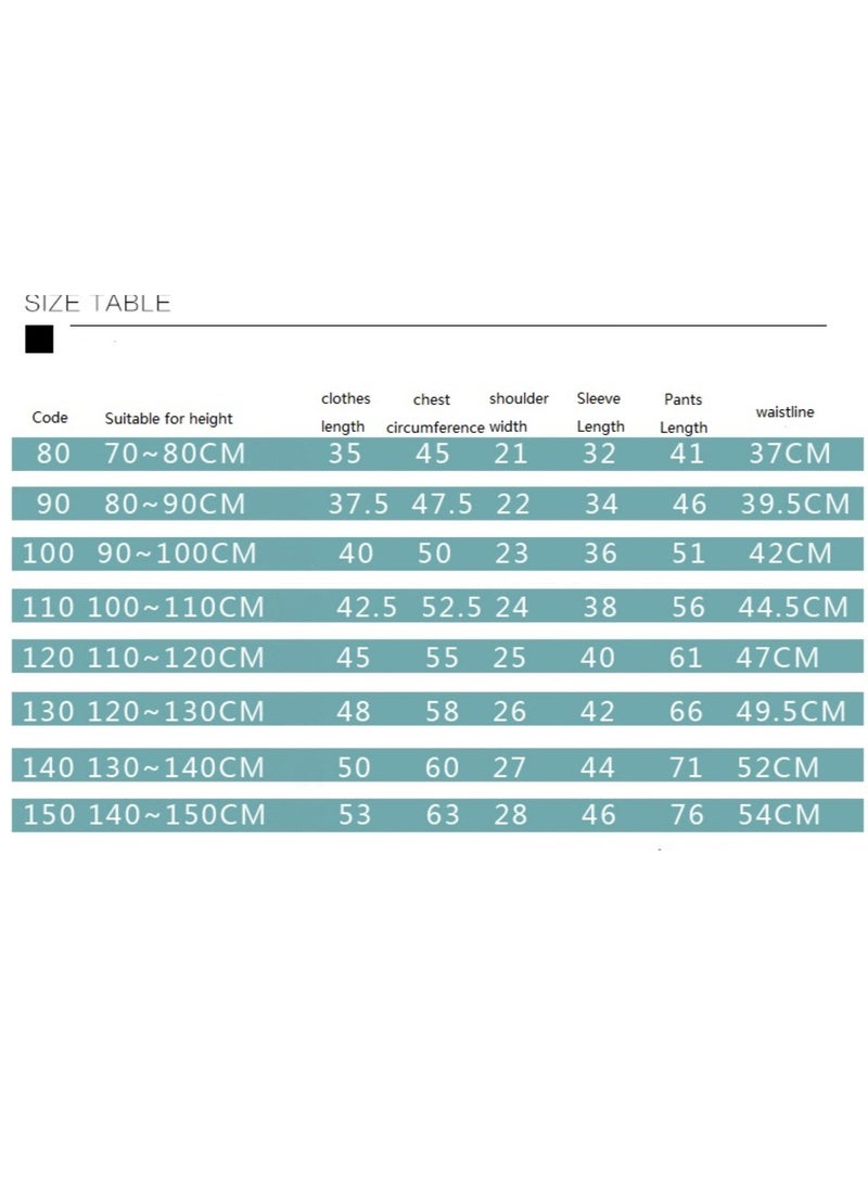 Children's solid color thermal underwear sets Soft tops and bottoms Children's soft sleepwear sets - Image 4