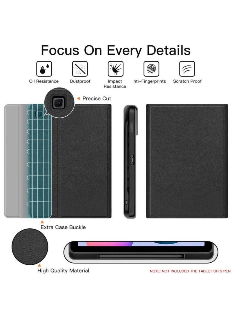 MUNTAQI Keyboard Case Compatible with Samsung-Galaxy-Tab S6 Lite 10.4", Smart Case with Keyboard and Magnetic Detachable Wireless Keyboard Cover with S Pen Holder - Image 3