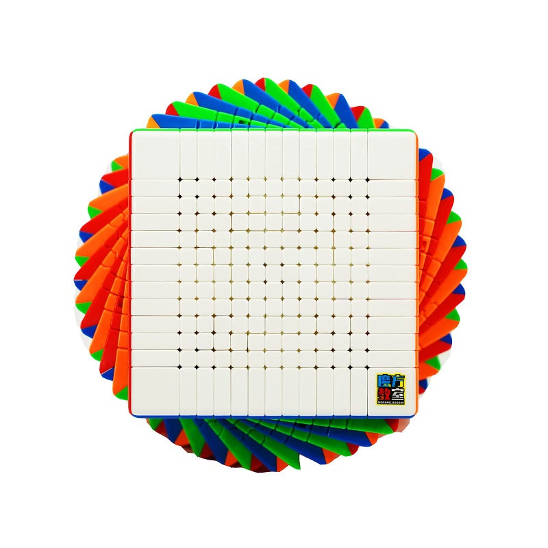 Cuberspeed Moyu 13x13 stickerless Speed Cube Moyu Meilong 13x13x13 Magic Cube Puzzle - Image 3