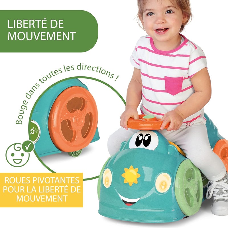 Chicco Mr. Globe Ride-On Toy for Kids 2-6 Years, Multicolored - Image 3