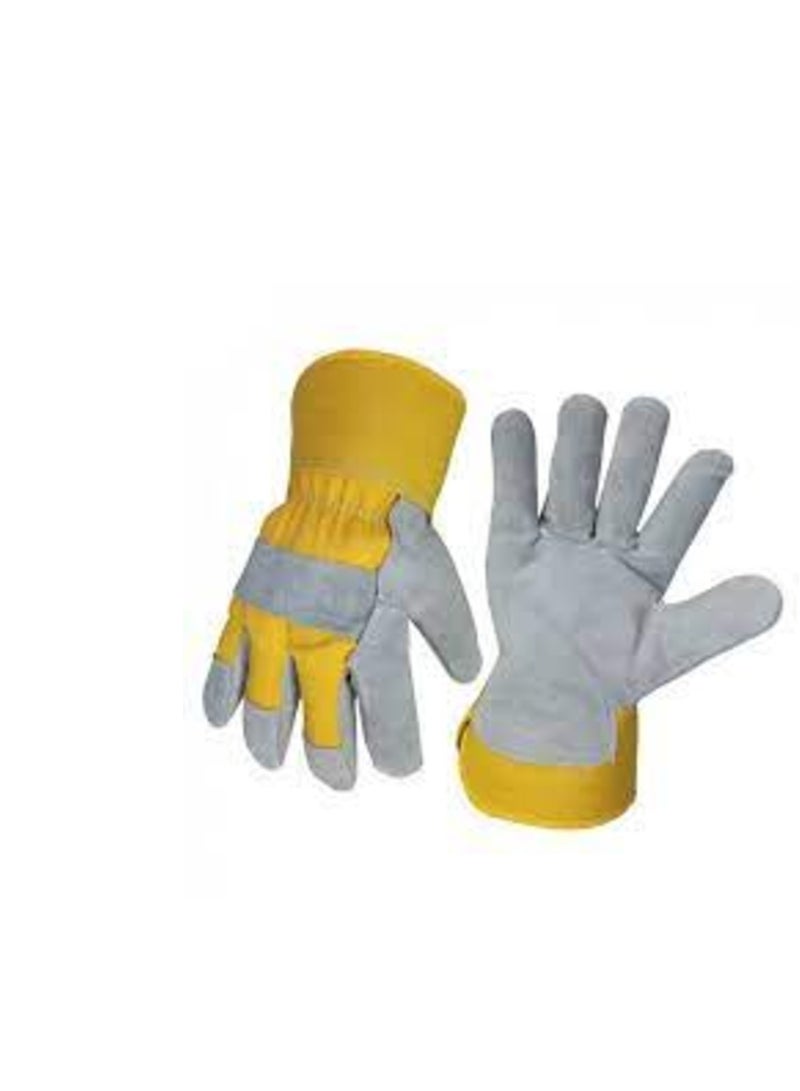 KNP KNP MultiPurpose Leather Glove pack of 5 pairs delivers durability and protection in bulk ideal for teams or frequent use. - Image 2