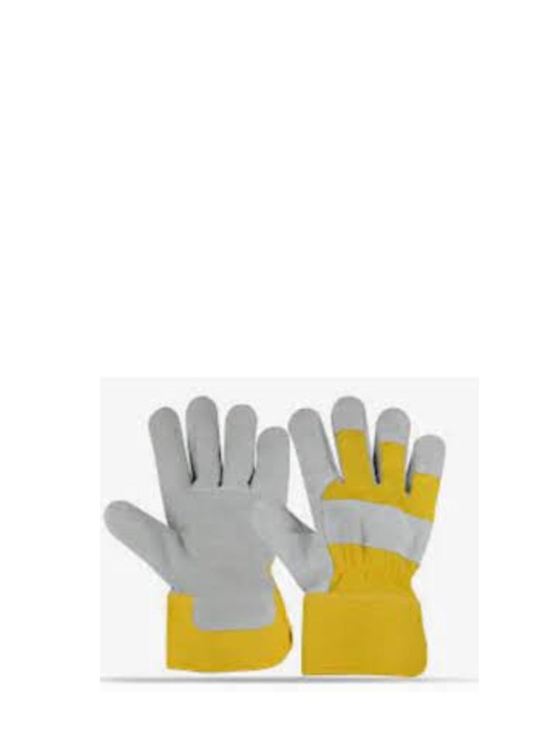 KNP KNP MultiPurpose Leather Glove pack of 5 pairs delivers durability and protection in bulk ideal for teams or frequent use. - Image 3