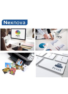 NexNova Generic ink GI-40 for Canon 4-Pack PigmentBlack Cyan Magenta Yellow GI 40 for PIXMA G6040 G5040 GM2040 G7040 GM4040  - Image 5