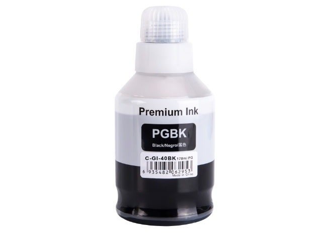 NexNova® Generic ink GI-40 for Canon 4-Pack PigmentBlack Cyan Magenta Yellow GI 40 for PIXMA G6040 G5040 GM2040 G7040 GM4040 - Image 3