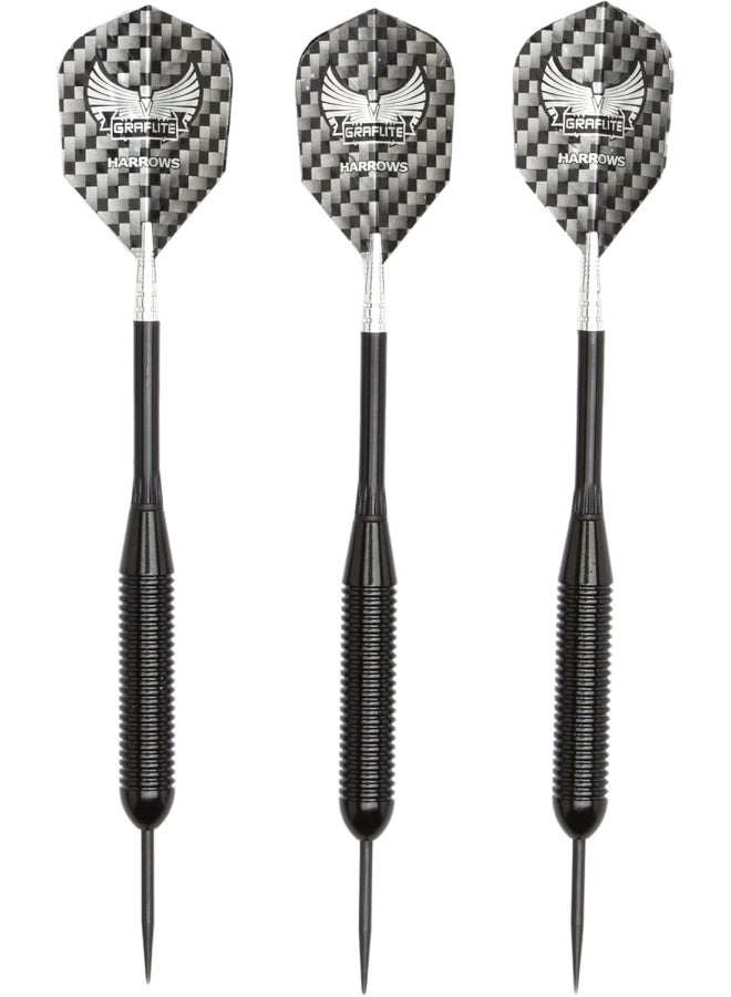 Harrows Harrows Black Arrow Darts - Black, 20 g - Image 1