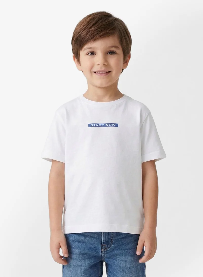 NAME IT Kids Graphic Crew Neck T-Shirt