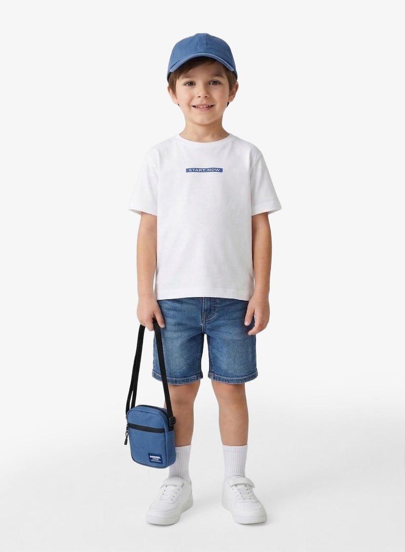 NAME IT Kids Graphic Crew Neck T-Shirt - Image 4