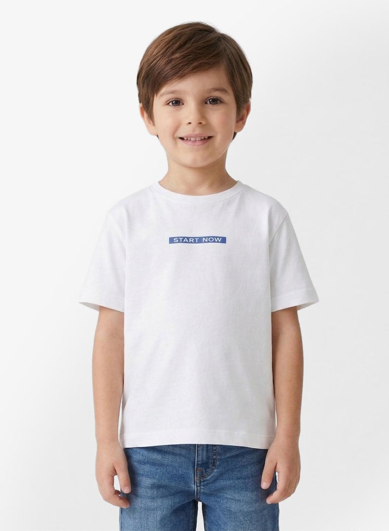 NAME IT Kids Graphic Crew Neck T-Shirt - Image 1