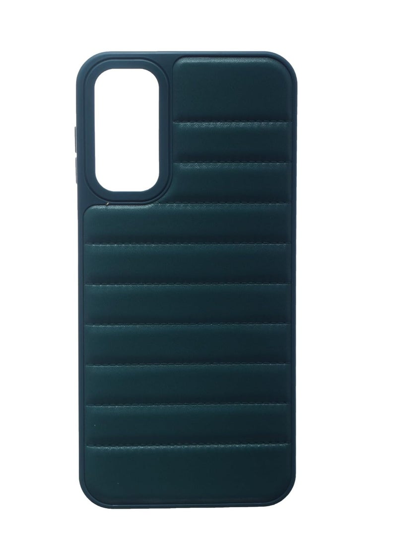 Plain Polypropylene Back Cover for Samsung Galaxy A14 - Dark Green - Image 2