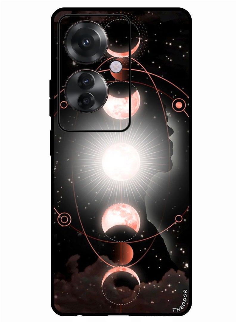 Theodor Protective Case Anti Scratch Shock Proof Bumper Cover For Oppo F25 Pro Galaxy - Image 1