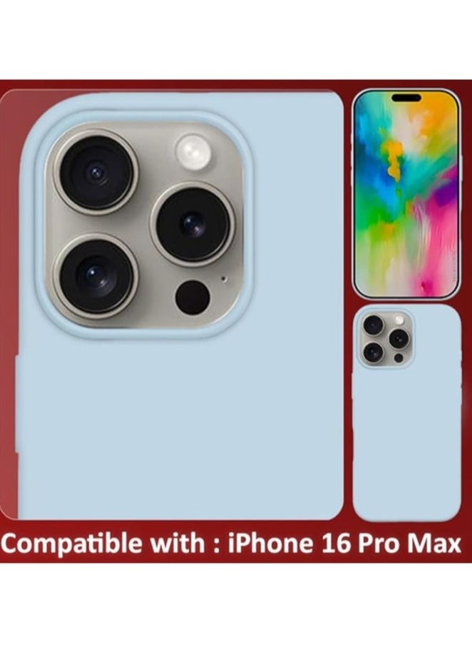 Generic - NEW Liquid Silicone Case for iPhone 16 Pro Max - Ultra Slim Design with Soft Anti-Scratch Microfiber Lining & Drop ProtectionPrecision Fit for iPhone 16 Pro Max: Specifically designed for the iPhone 16 Pro Max, featuring precise cutouts for easy access to all buttons, ports, and functionalities. - Image 1