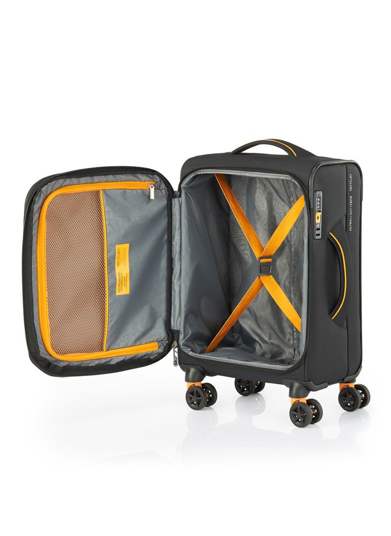 AMERICAN TOURISTER APPLITE 4ECO 2 Piece set (Cabin +Large)-Black  - Image 4