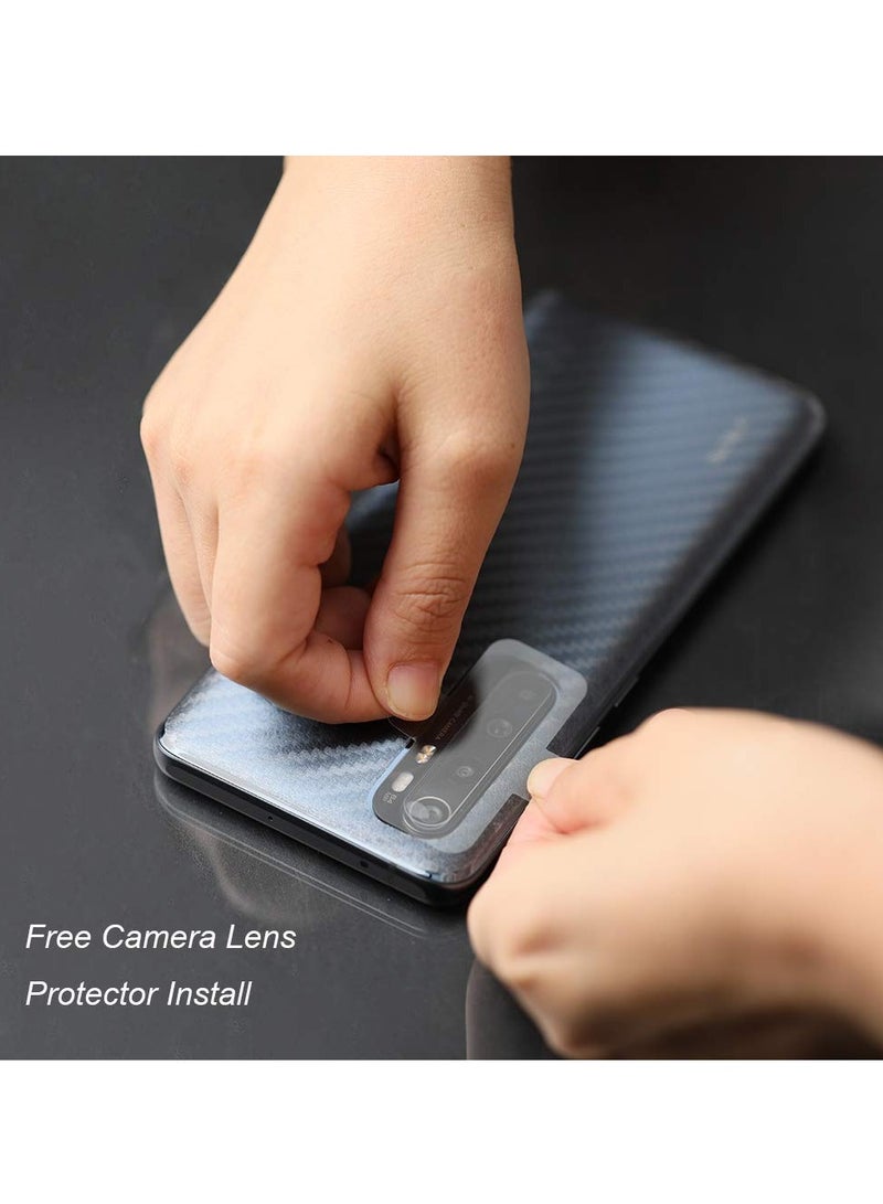 Ibywind Carbon Fiber Screen With Camera Lens Protector For Mi Note 10 Lite Pack Of 2 - Image 4