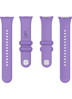 Coolacs Xiaomi Redmi Watch 4 Compatible Soft Silicone Band and Curved Screen Protector Set  - Image 4