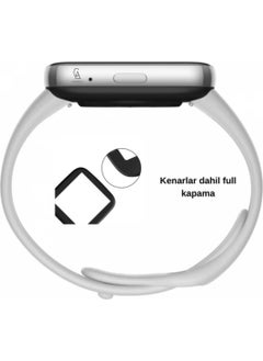 Coolacs Xiaomi Redmi Watch 4 Compatible Soft Silicone Band and Curved Screen Protector Set  - Image 2