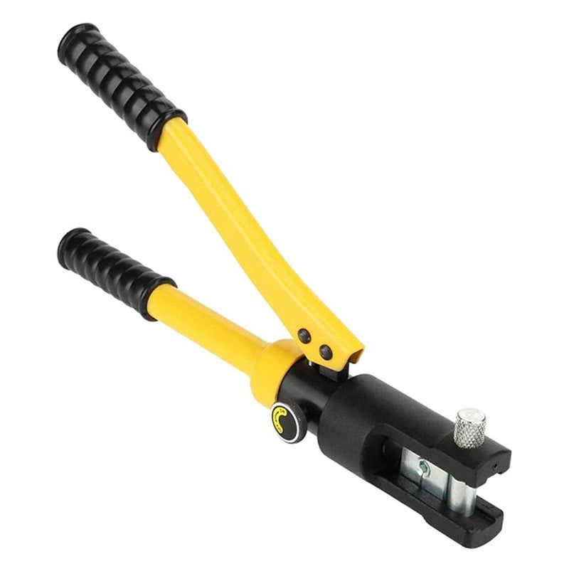 Nutronics® Hydraulic Crimping Tool 16-300mm2 for Copper, Aluminum Terminal Pliers YQK-300 Hydraulic New Manual Hydraulic Crimper 12 pairs dies 16 Ton Pressure Crimping Tool (16-300 crmper) - Image 3