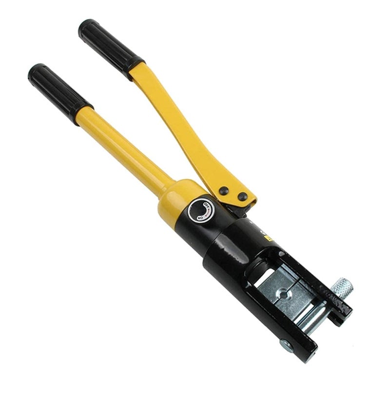 Nutronics® Hydraulic Crimping Tool 16-300mm2 for Copper, Aluminum Terminal Pliers YQK-300 Hydraulic New Manual Hydraulic Crimper 12 pairs dies 16 Ton Pressure Crimping Tool (16-300 crmper) - Image 2