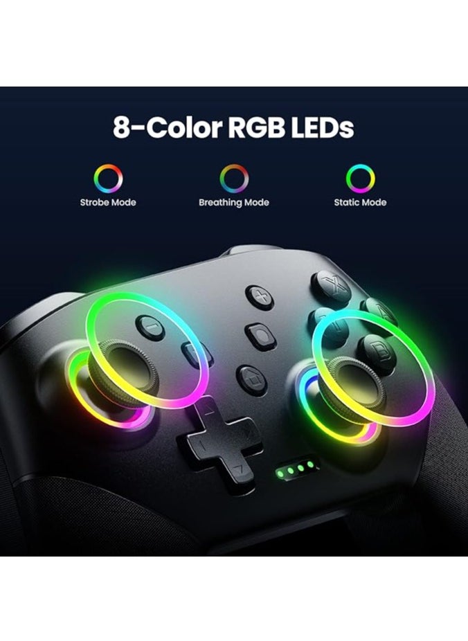 Generic - Wireless Controller For Nintendo Switch OLED Console Pro Gamepad with 600Mah Rechargeable Battery Programmable Turbo Function - Image 1