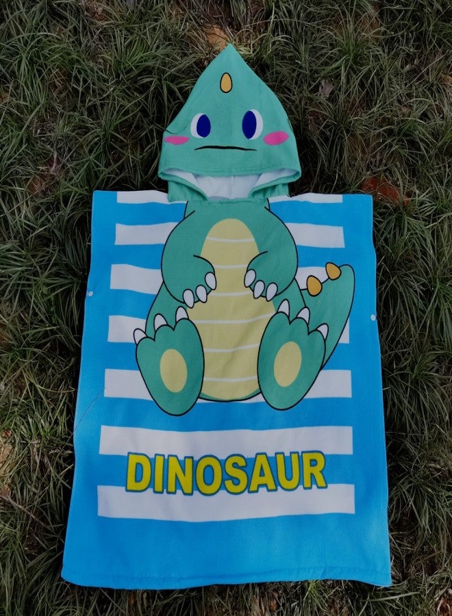 تزيد حورية البحر من منشفة حمام الأطفال الجديدة القابلة للارتداء وعباءة منشفة الشاطئ وملابس السباحة ورداء الاستحمام وتنورة الحمام ورأس منشفة حمام حورية البحر الوردية الكبيرة (ذيل أزرق) ذات الحافة المستقيمة - Image 5