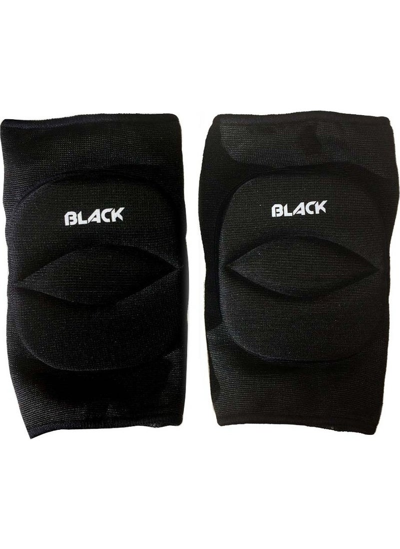 Black وسادة ركبة كرة الطائرة  - Image 2