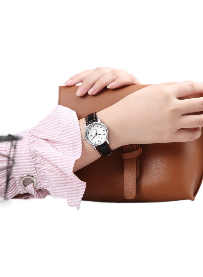 Julius Women'S Watch Fashionable British Retro Style, With Calendar, For Exams, Students, Quartz Ladies Watch, Black, Ja-508La - Image 3