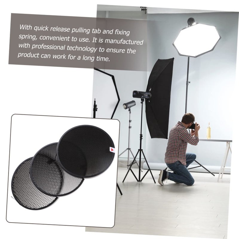 10 30 50 Degree Honeycomb Grid Flash Diffuser For Photography Lamp Shade - Image 5