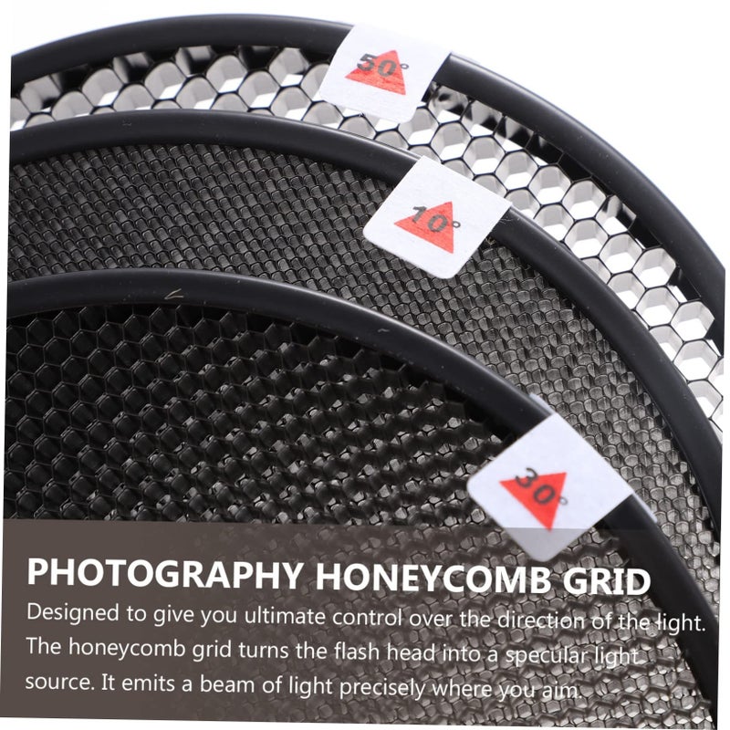 10 30 50 Degree Honeycomb Grid Flash Diffuser For Photography Lamp Shade - Image 3