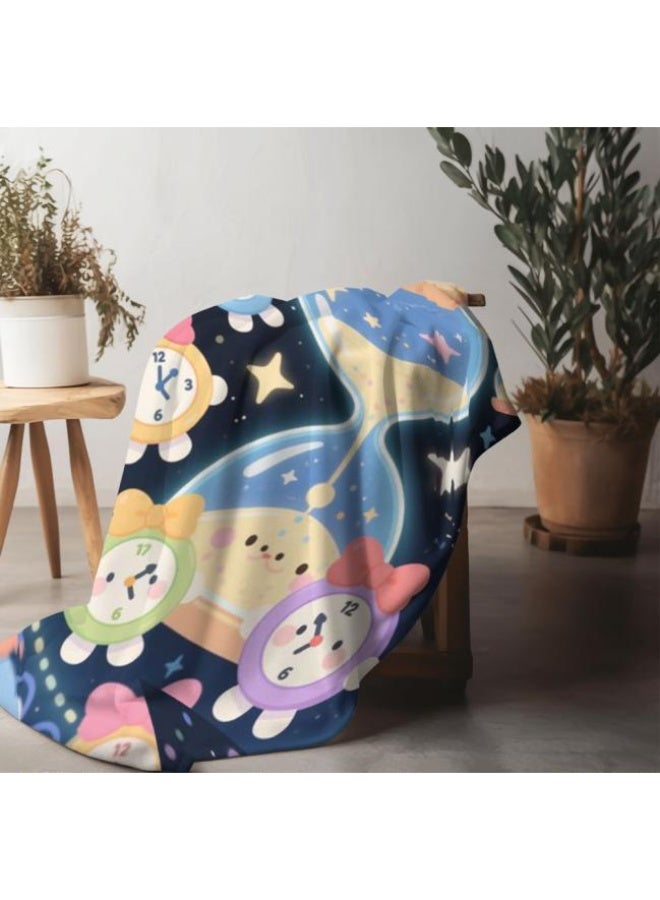 general Wisdom Fairy (latest) flannel thin blanket (warm and comfortable, suitable for sleep, game use, dust and sandproof) 150cm*200cm - 96 - Image 3