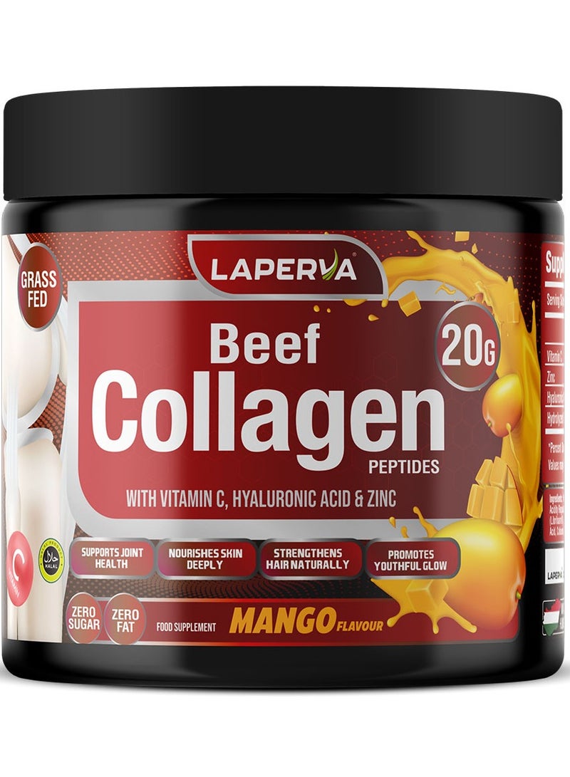 لابيرفا بيبتيدات كولاجين لحم البقر – بنكهة المانجو، 15 كيس – يدعم صحة المفاصل والمرونة