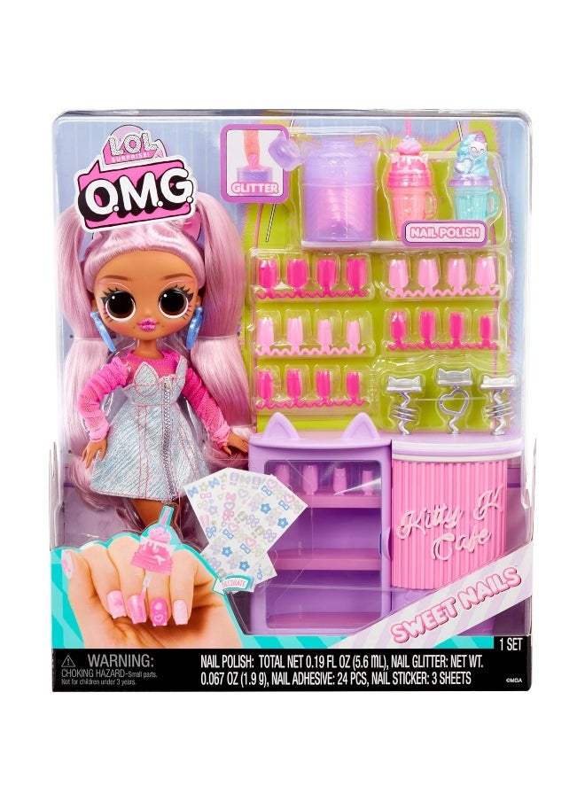 L.O.L. SURPRISE! LOL Surprise OMG Kitty K Café Fashion Doll Playset (Colours May Vary)  - Image 1