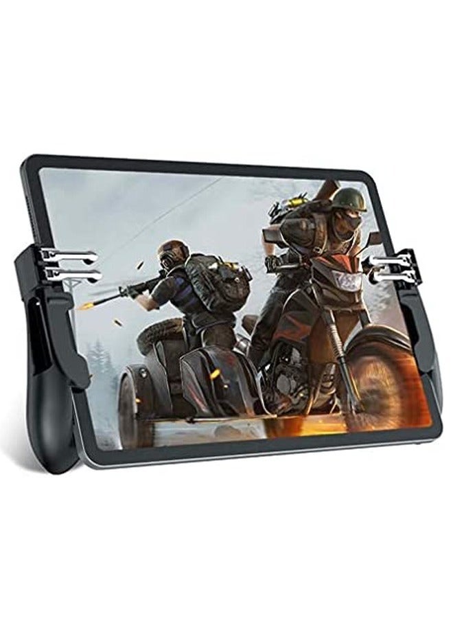 Mobile Game Controller for iPad Tablets EMISH Six Finger Game Joystick Handle Trigger Aim on L1R1 L2R2 Shooter Gamepad for PUBG Fornite Knives Out Call of Duty - Image 1