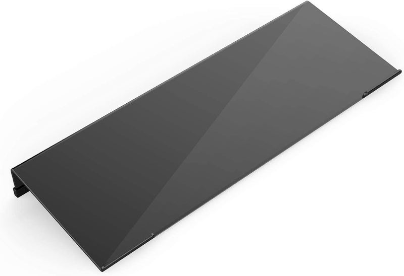 KOTEMON Acrylic Tilted Computer Keyboard Stand for Ergonomic Typing, Keyboard Tray Holder with Silicone Non-Slip Case, Black - Image 2