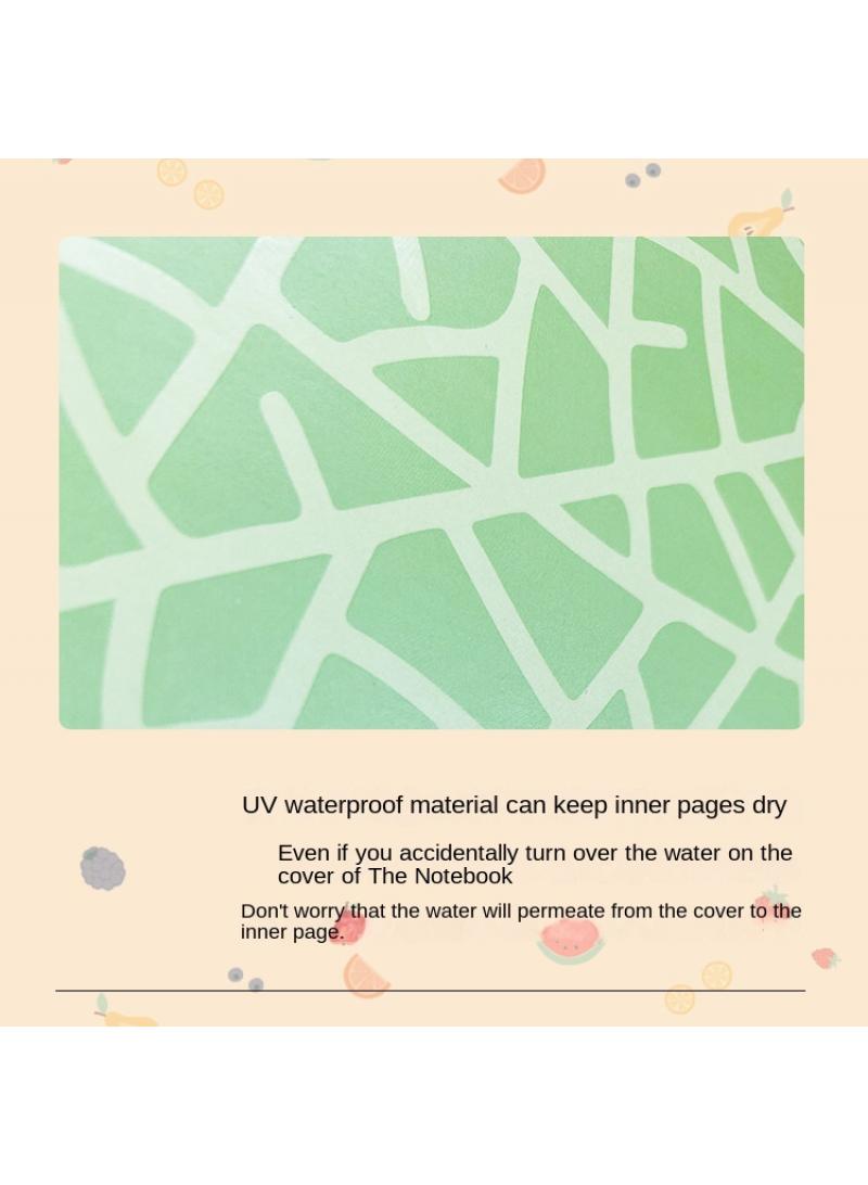 Generic Kiwifruit Diary With Magnetic Flip Cover Notebook Writing Sketching Notebook  - Image 5