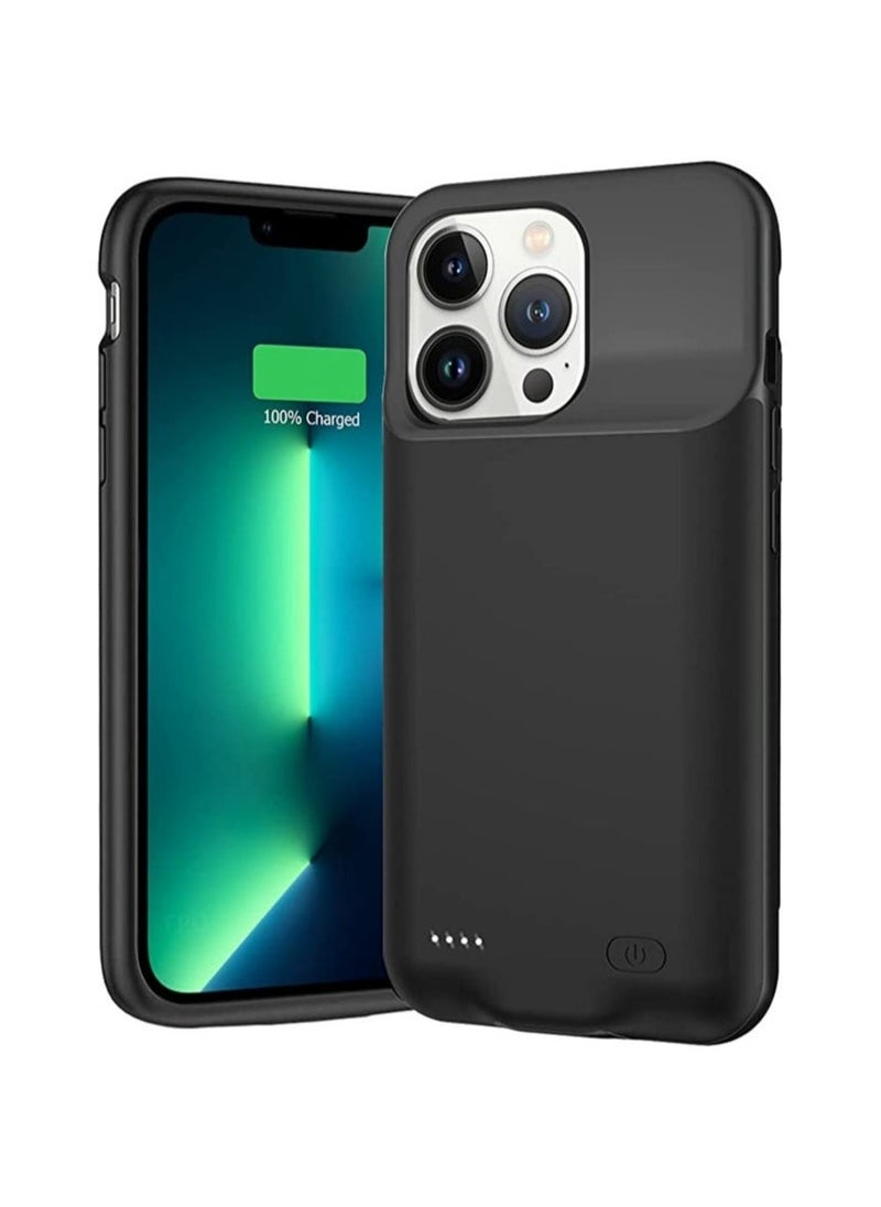 Raxoom 3500mAh Portable Battery Pack Rechargeable Charger Case Compatible with iPhone 13 Pro - Image 1